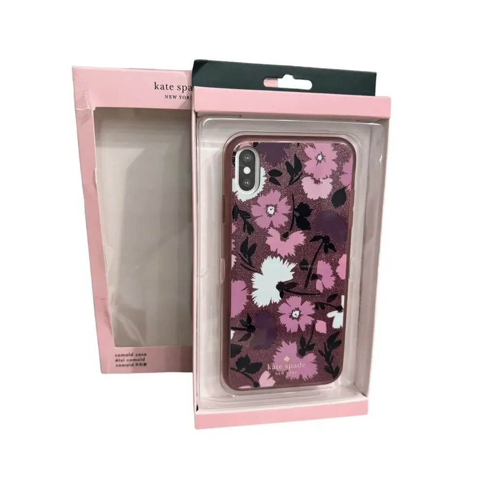 Kate spade iPhone XS MAX gala flower (New - Damaged Box)